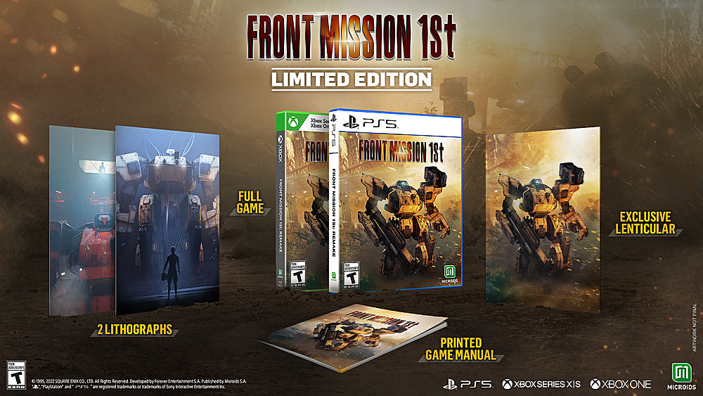 Front Mission 1st Remake Limited Edition - Xbox Series X, Xbox One_5