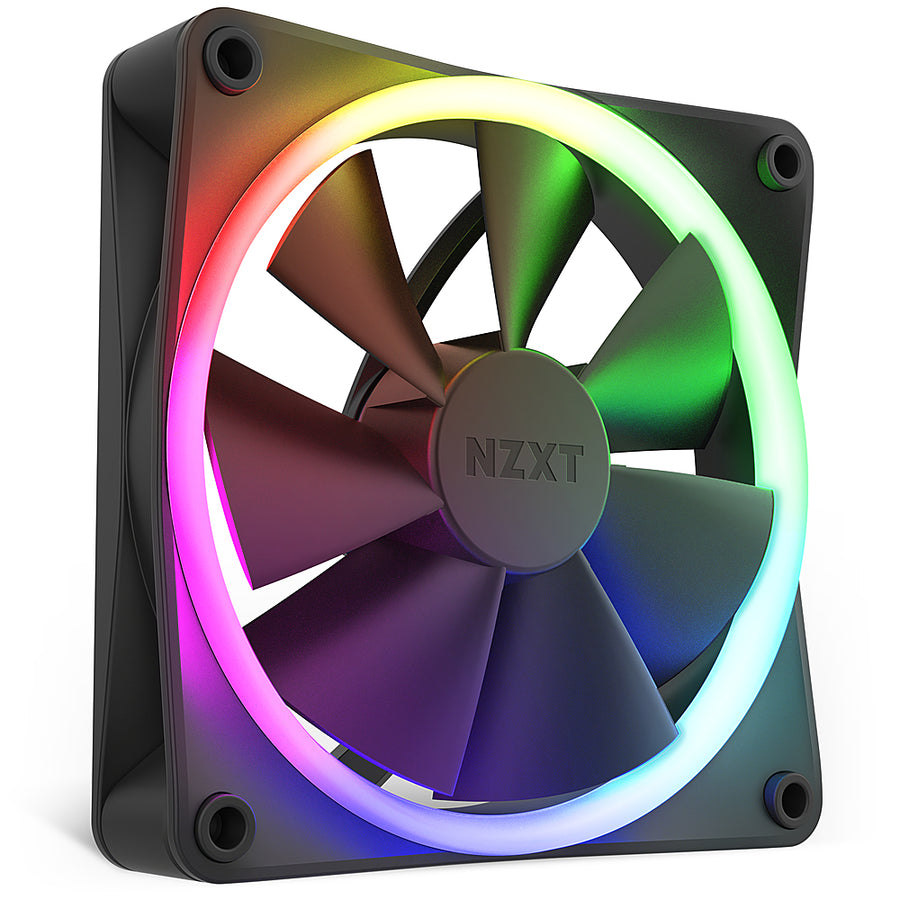 NZXT - F Series Single RGB Fan - Black_0