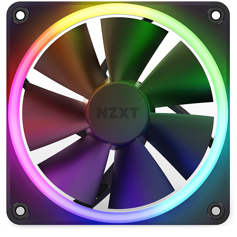 NZXT - F Series Single RGB Fan - Black_1