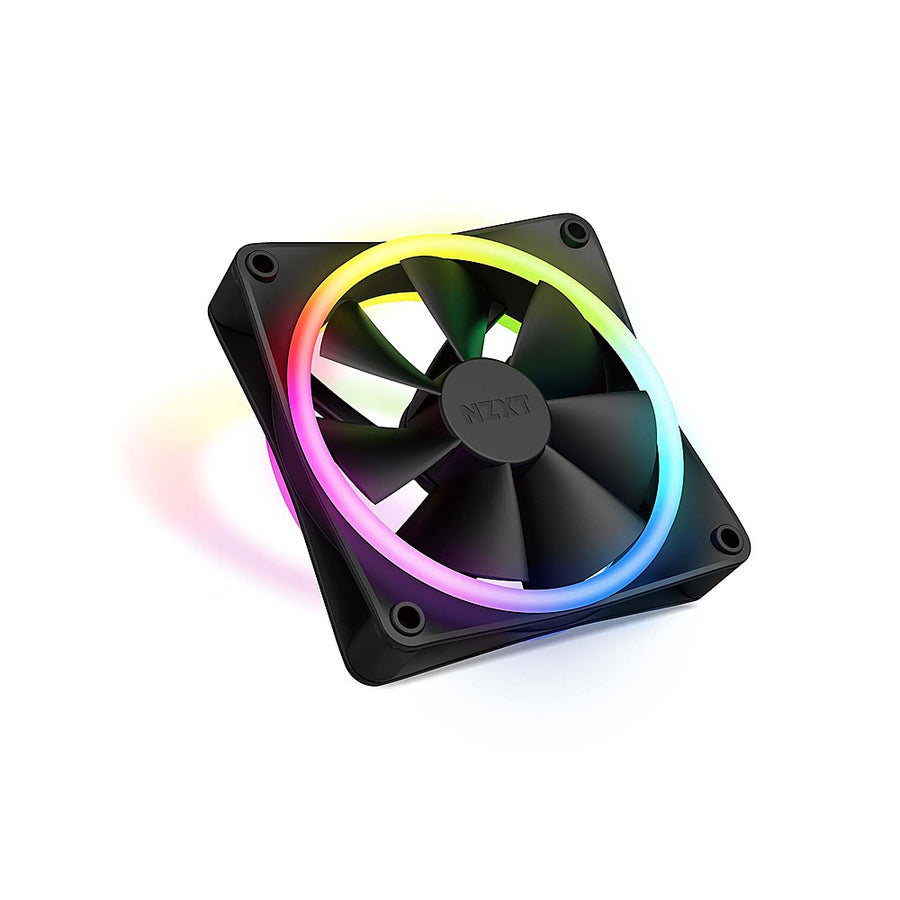 NZXT - F120 RGB Duo - 120mm Triple Pack Fans + Controller - Black_0