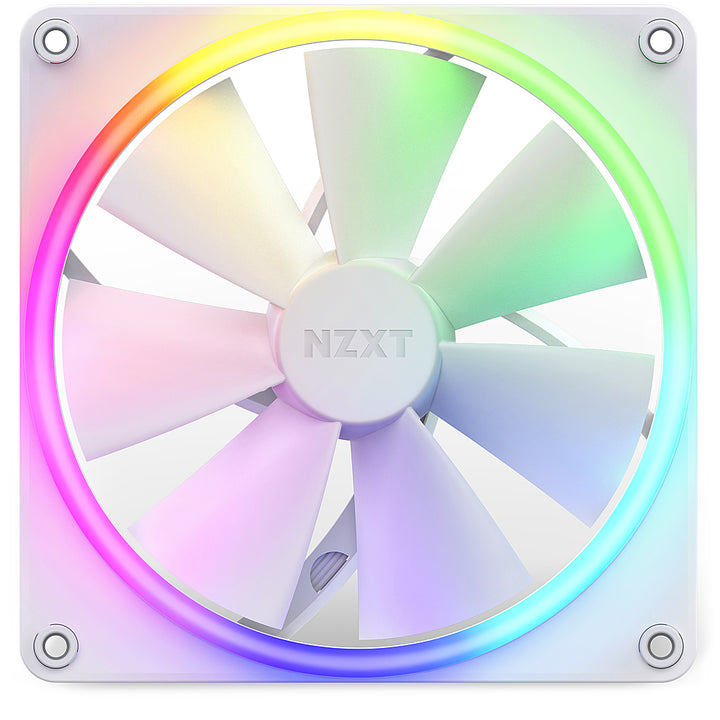 NZXT - F140RGB - 140mm RGB Fan - Single - White_1