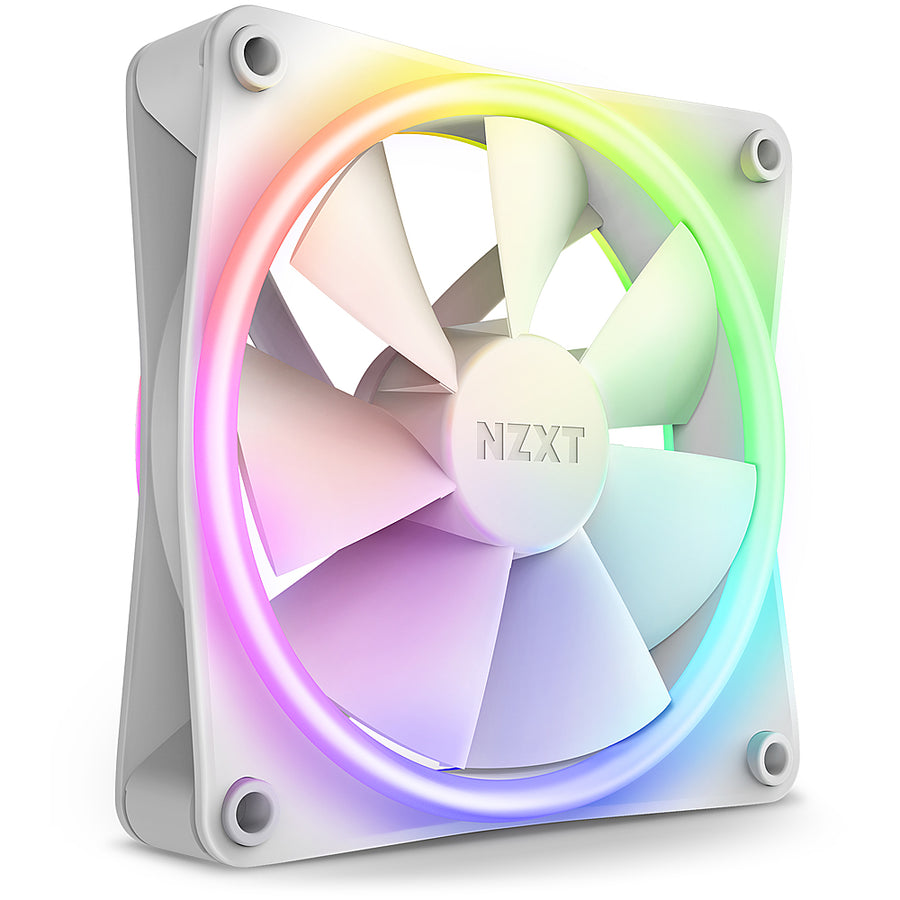 NZXT - F120RGB Duo - 120mm Dual-sided RGB Fan - White_0