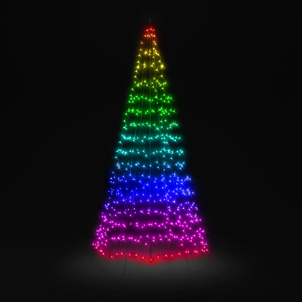 Twinkly - Smart Light Tree 10ft 450 RGB+W LED - Multi_5