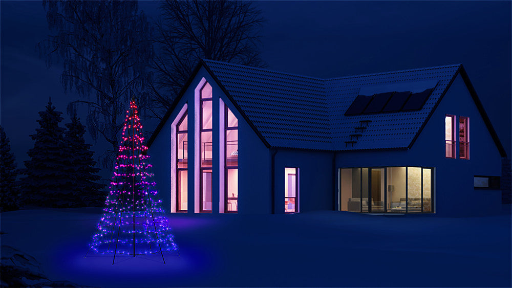 Twinkly - Smart Light Tree 10ft 450 RGB+W LED - Multi_3