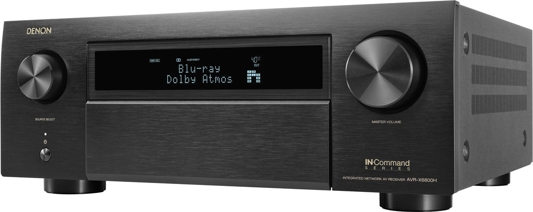 Denon - AVR-X6800H 140W 11.4-Ch. Home Theater AV Receiver - Black_0