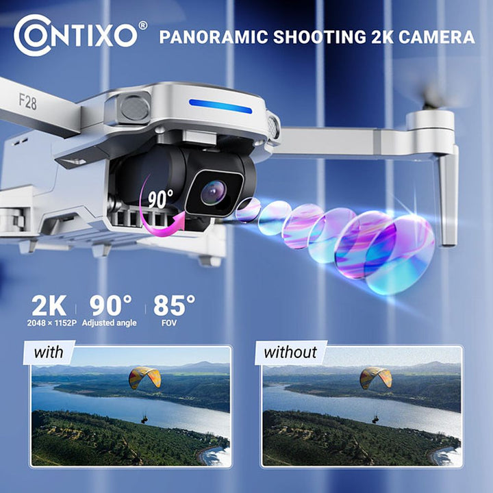 Contixo F28 GPS Drone with 2k Camera - Silver_6
