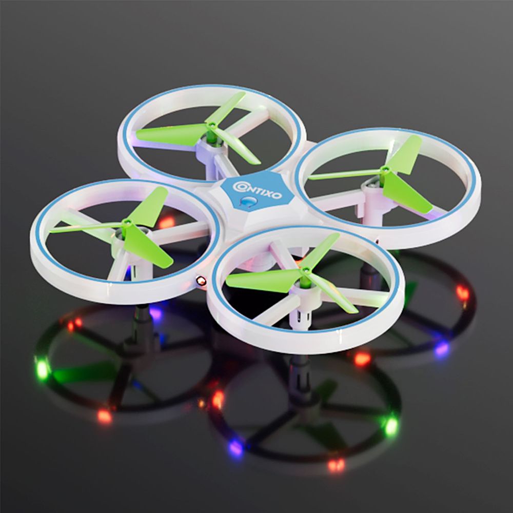 Contixo RC Light up Mini Drone - Blue_12