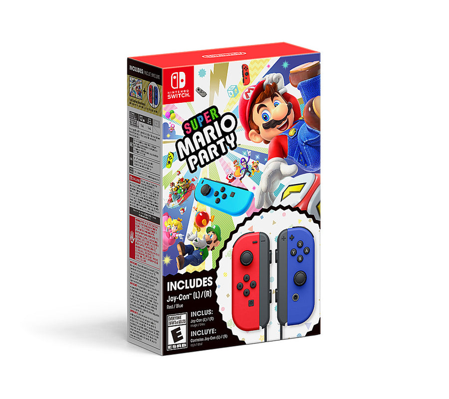 Super Mario Party + Red & Blue Joy-Con Bundle - $39.98 Savings - Nintendo Switch – OLED Model, Nintendo Switch [Digital]_0