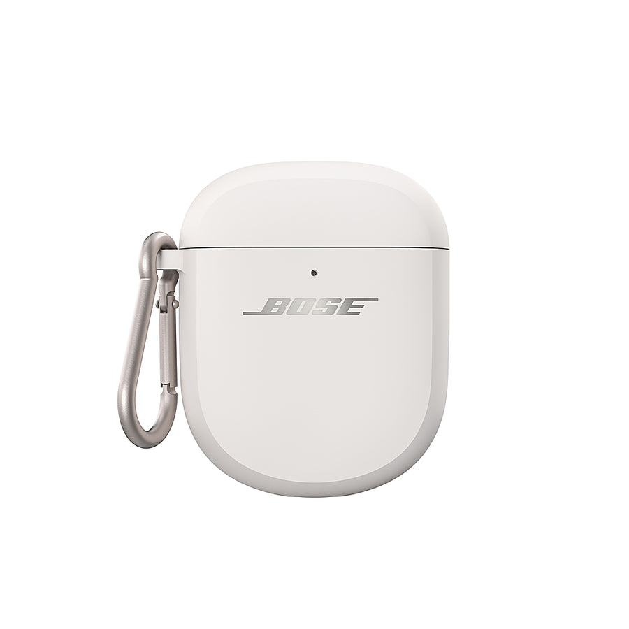 Bose - Wireless Charging Case Cover for QuietComfort Ultra Earbuds and QuietComfort Earbuds II - White Smoke_0
