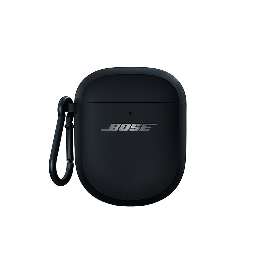 Bose - Wireless Charging Case Cover for QuietComfort Ultra Earbuds and QuietComfort Earbuds II - Black_0