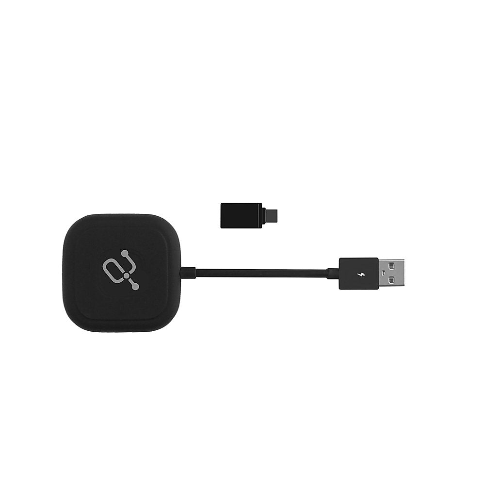 Aluratek - Wireless Adapter for Apple CarPlay - Black_1