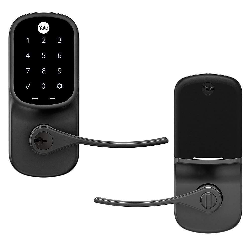 Yale - Assure Lever with Touchscreen  (Non-Connected) - Black Suede_0