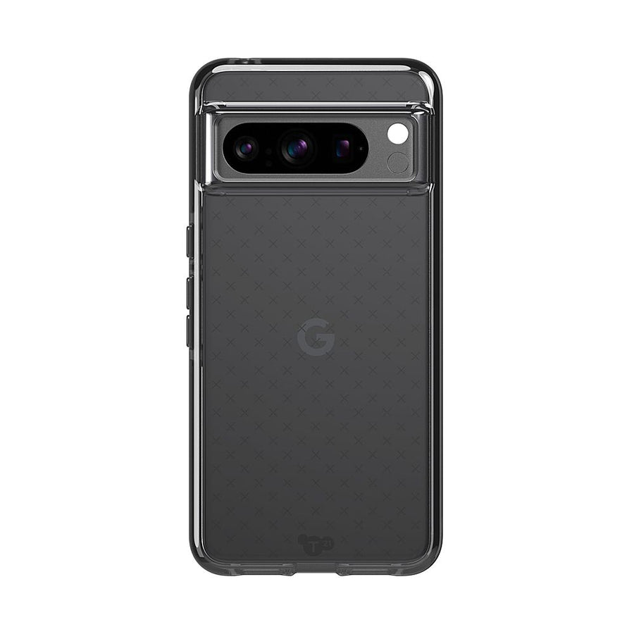 Tech21 - EvoCheck Case for Google Pixel 8 Pro - Smokey/Black_0