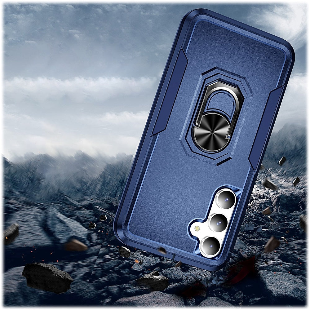 SaharaCase - Military Kickstand Series Case for Samsung Galaxy S23 FE - Blue_1