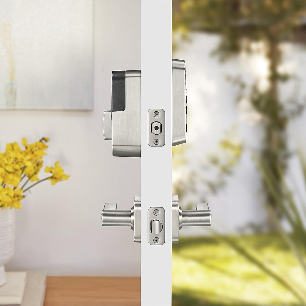 Yale - Assure 2 Valdosta Lever Smart Lock Wi-Fi Replacement Deadbolt with Keypad and App Access - Satin Nickel_4