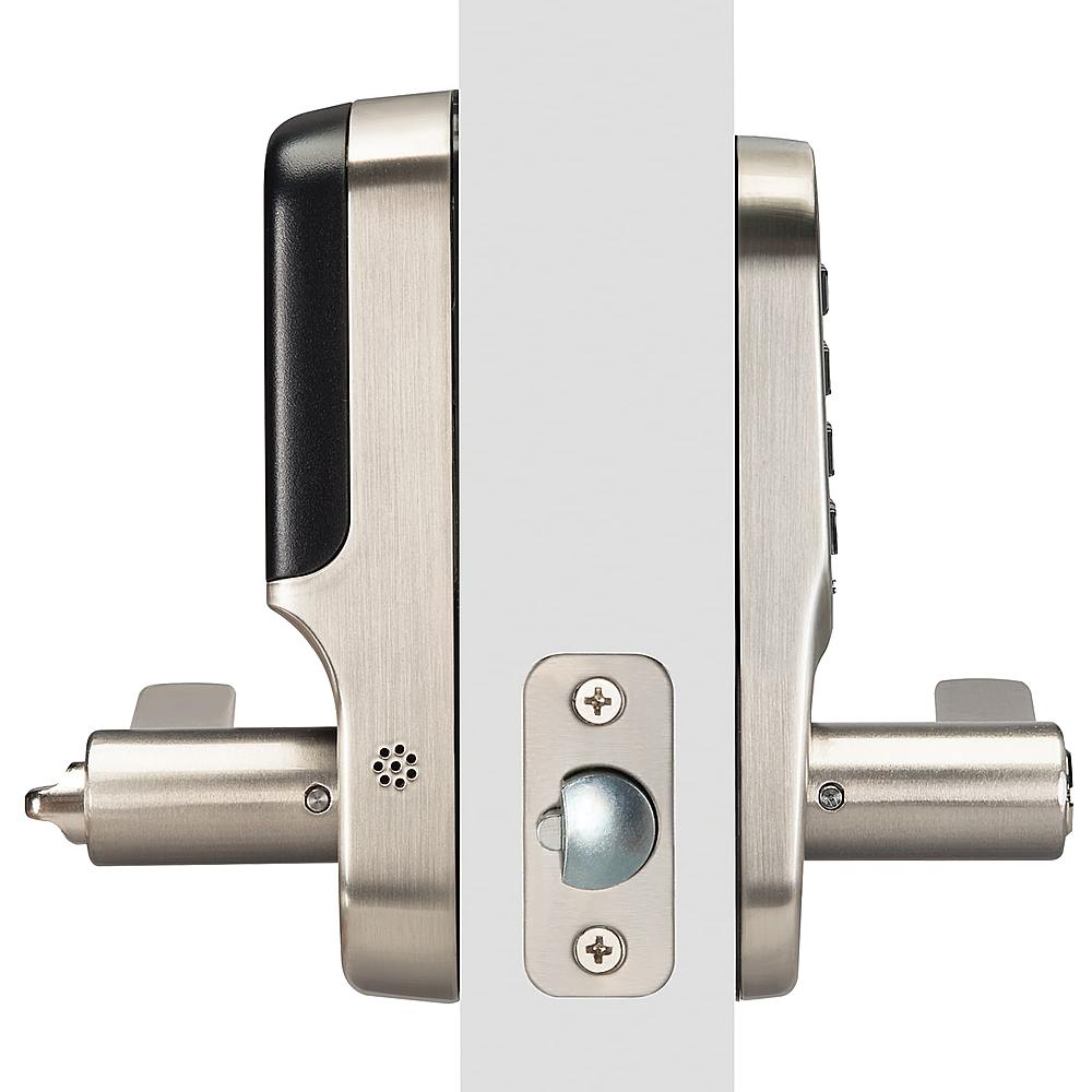 Yale - Assure Lever Smart Lock Wi-Fi Replacement Handle with Touchscreen and App Access - Satin Nickel_1