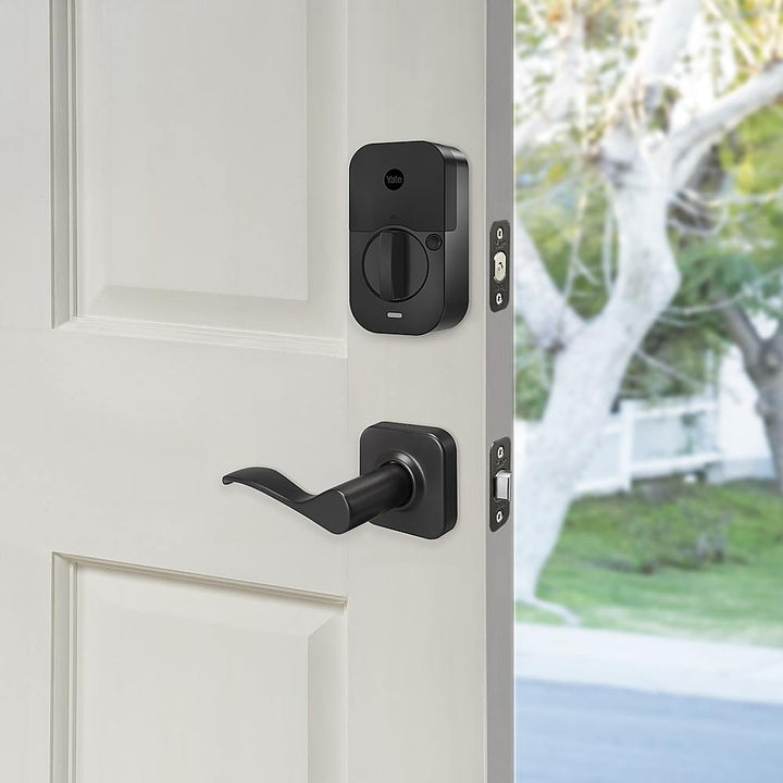 Yale - Assure 2 Norwood Lever Smart Lock Wi-Fi Replacement Deadbolt with Touchscreen and App Access - Black Suede_5