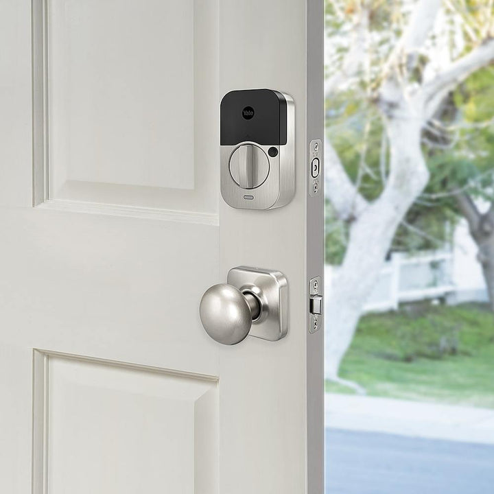 Yale - Assure 2 Ridgefield Handle Smart Lock Wi-Fi Replacement Deadbolt with Keypad and App Access - Satin Nickel_4