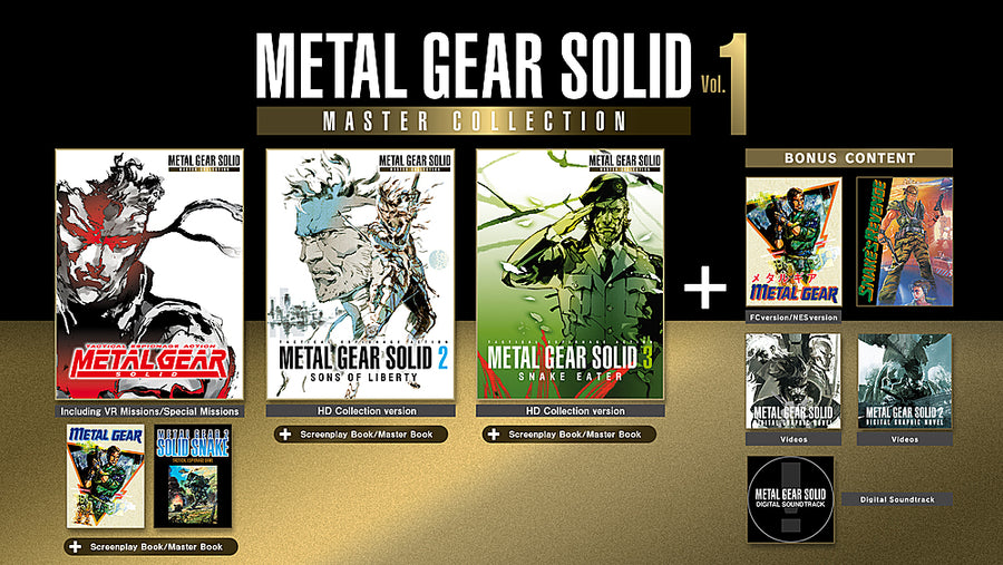 Metal Gear Solid: Master Collection Vol. 1 - Nintendo Switch, Nintendo Switch – OLED Model, Nintendo Switch Lite [Digital]_0