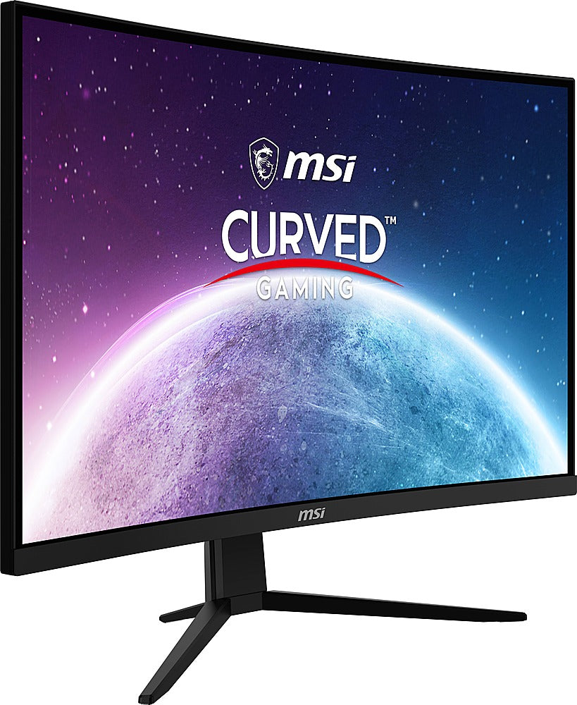 MSI - G273CQ 27" LED Curved QHD FreeSync Premium with HDR Gaming Monitor(DisplayPort,HDMI)-Black - Black_1