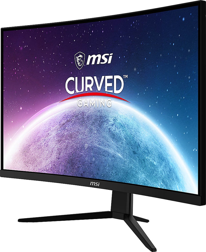 MSI - G273CQ 27" LED Curved QHD FreeSync Premium with HDR Gaming Monitor(DisplayPort,HDMI)-Black - Black_2