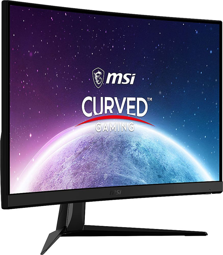 MSI - G27C4X 27" LED Curved QHD FreeSync Premium with HDR Gaming Monitor(DisplayPort,Type-C, HDMI)-Black - Black_1