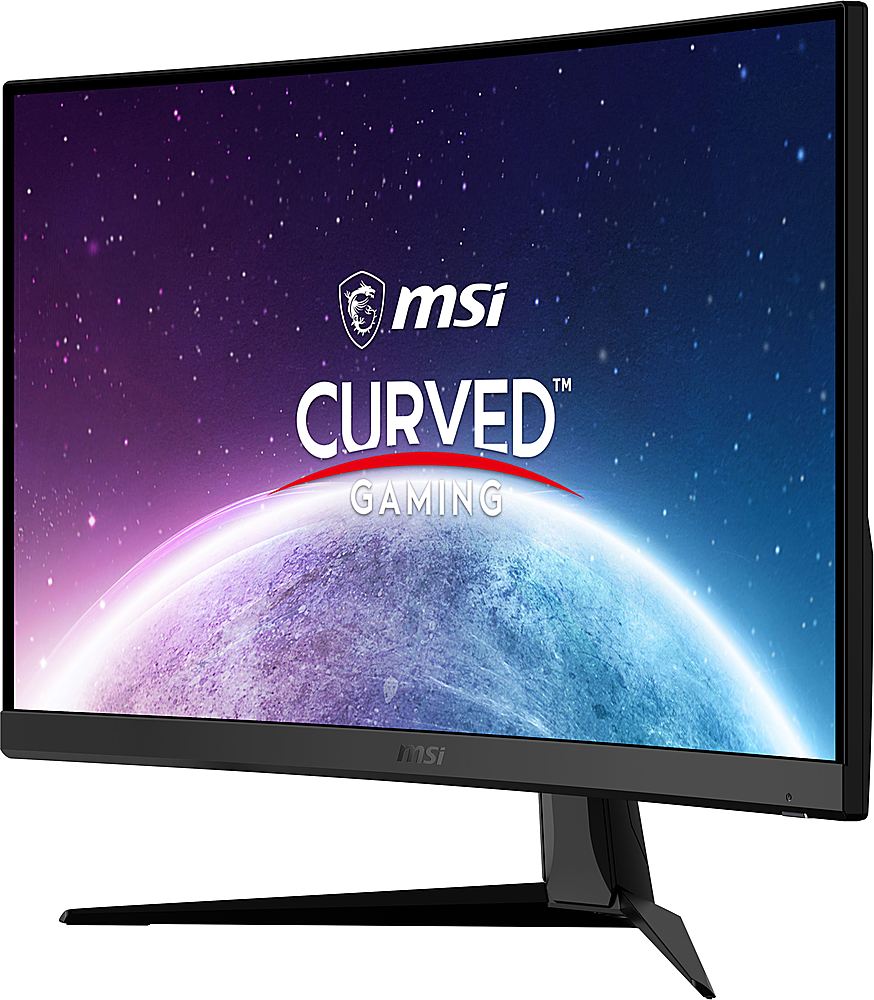 MSI - G27C4X 27" LED Curved QHD FreeSync Premium with HDR Gaming Monitor(DisplayPort,Type-C, HDMI)-Black - Black_2