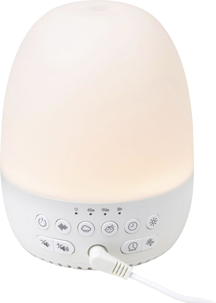 Yogasleep Light-to-Rise Sound Machine, Night Light & Sleep Trainer - White_2