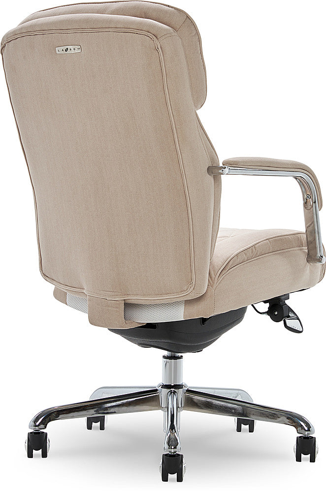 La-Z-Boy - Sutherland Fabric Office Chair - Cream_10