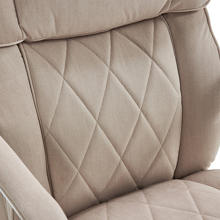 La-Z-Boy - Sutherland Fabric Office Chair - Cream_7