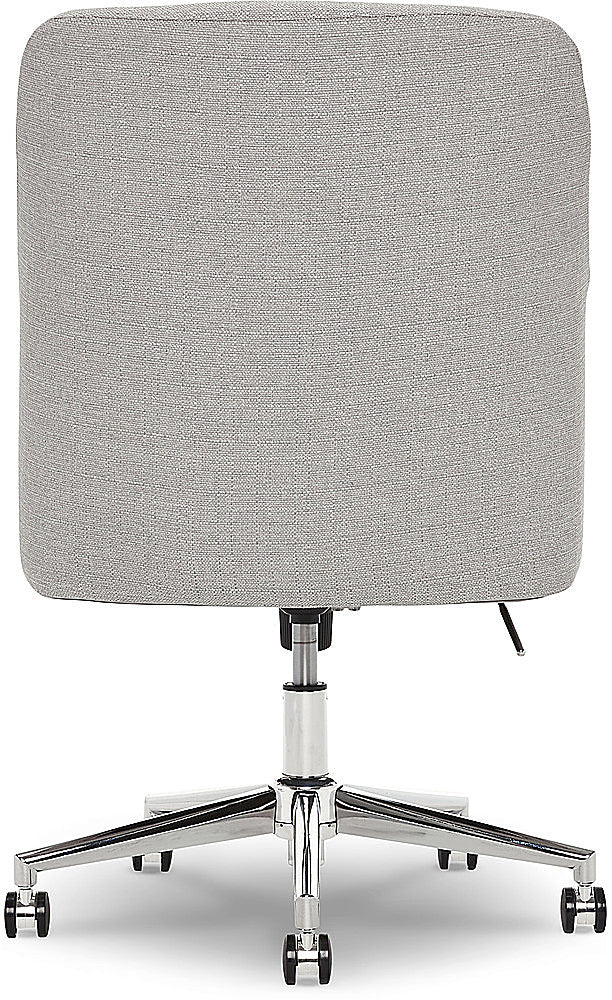 Serta - Leighton Fabric Home Office Chair - Light Gray_14