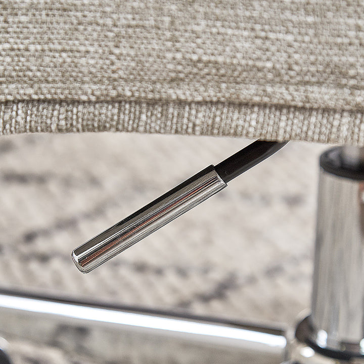 Serta - Leighton Fabric Home Office Chair - Light Gray_5