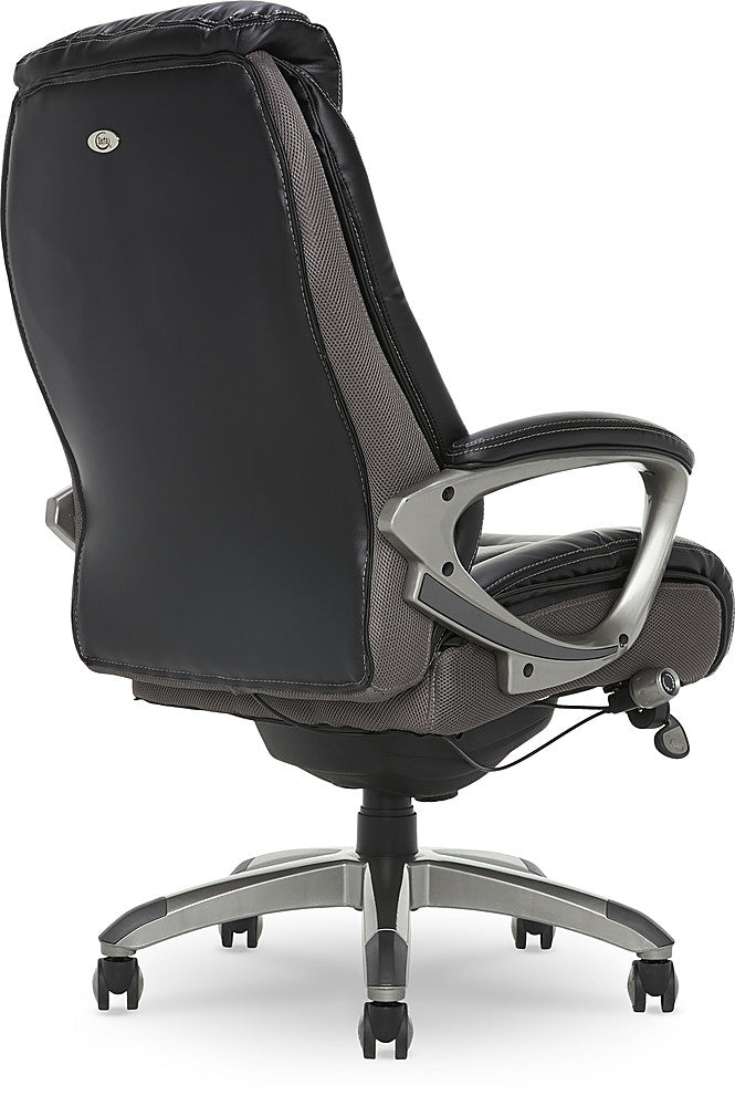 Serta - Lautner Executive Office Chair with Smart Layers Technology - Black with Gray Mesh_5