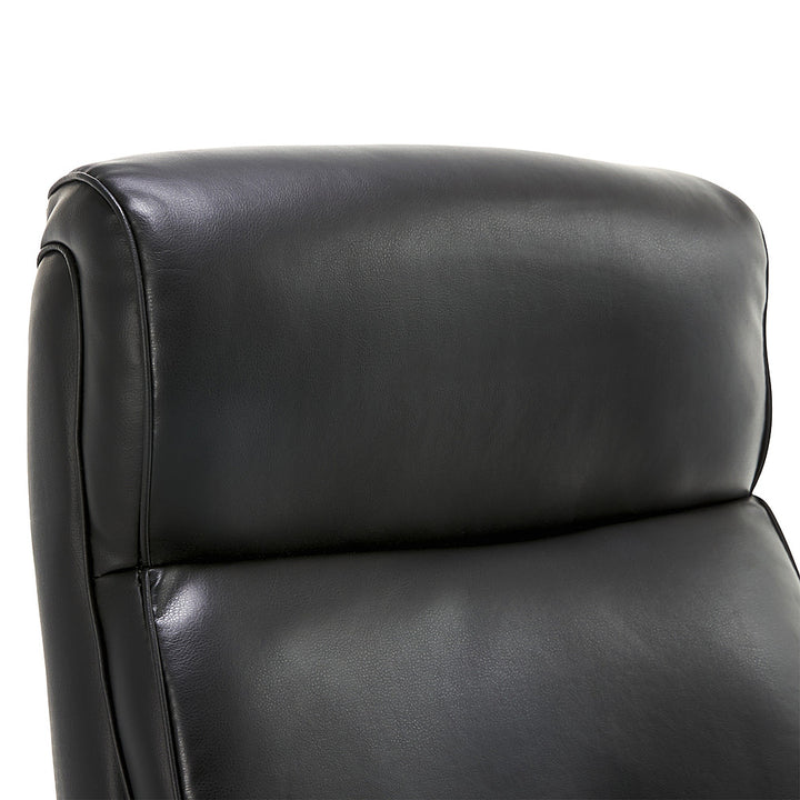 La-Z-Boy - Modern Melrose Executive Office Chair with Brass Finish - Black_9