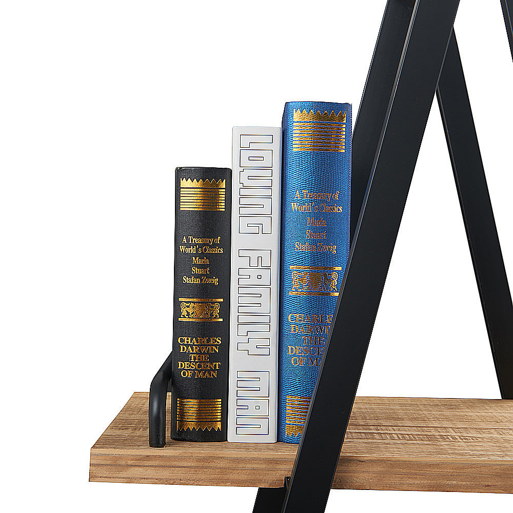 Finch - Morris A-Frame Industrial Bookshelf - Natural_3