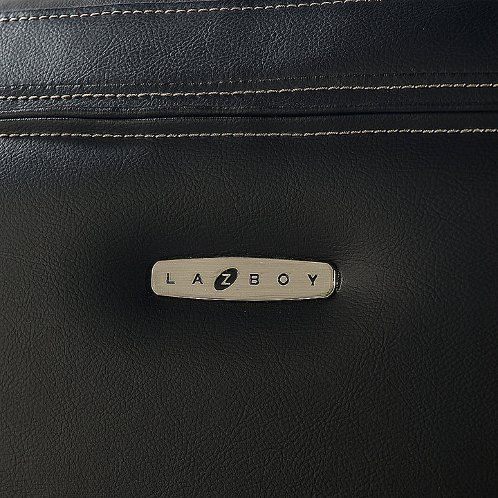La-Z-Boy - Greyson Modern Faux Leather Executive Chair - Black_6