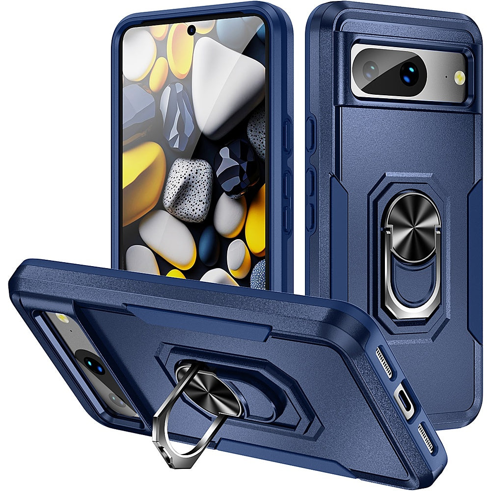 SaharaCase - Military Kickstand Series Case for Google Pixel 8 Pro - Blue_7