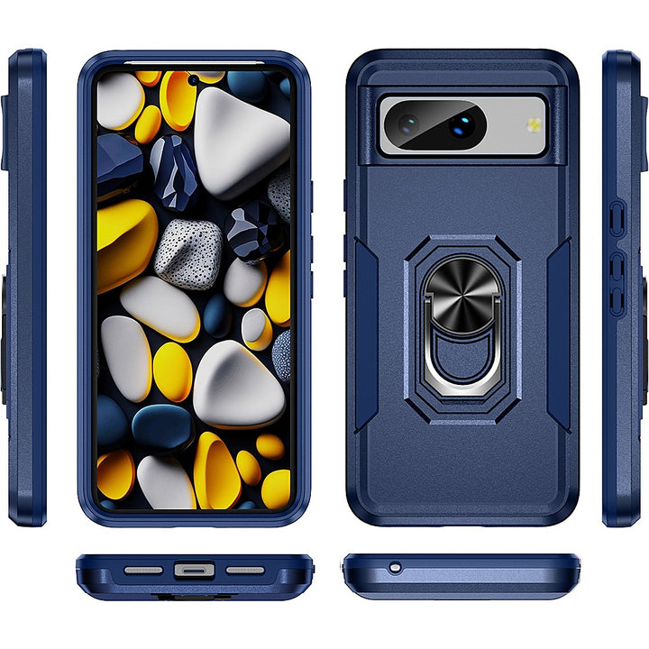 SaharaCase - Military Kickstand Series Case for Google Pixel 8 Pro - Blue_5