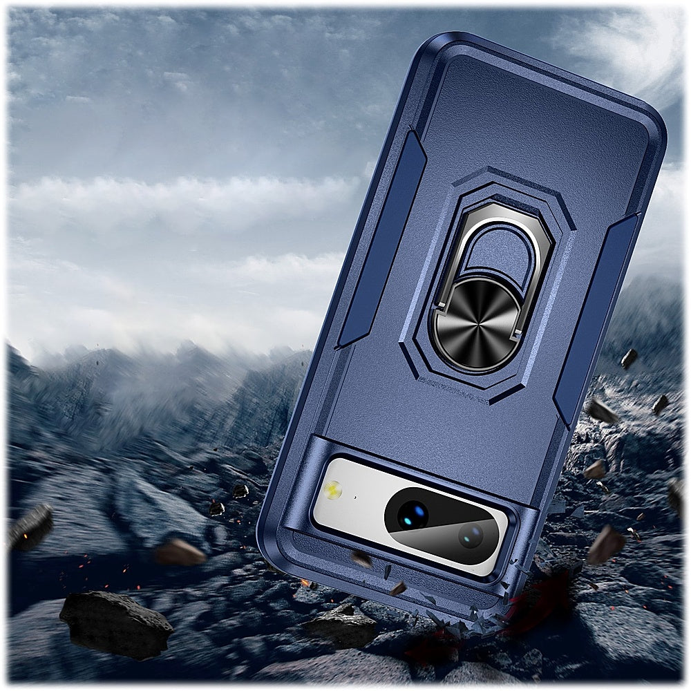 SaharaCase - Military Kickstand Series Case for Google Pixel 8 Pro - Blue_3