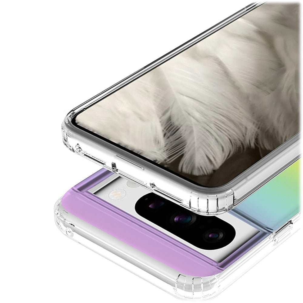 SaharaCase - Hybrid-Flex Hard Shell Series Case for Google Pixel 8 Pro - Transparent Gradient_2