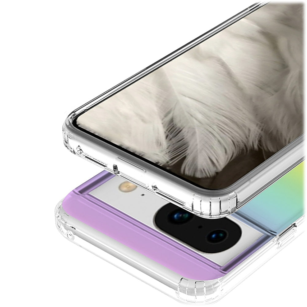 SaharaCase - Hybrid-Flex Hard Shell Series Case for Google Pixel 8 - Transparent Gradient_1