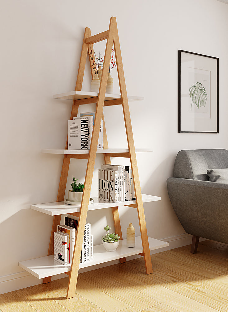 Universal Expert - Abacus Ladder Bookshelf - Oak_1