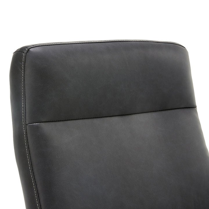 La-Z-Boy - Baylor Modern Bonded Leather Executive Chair - Black - Bonded Leather_9
