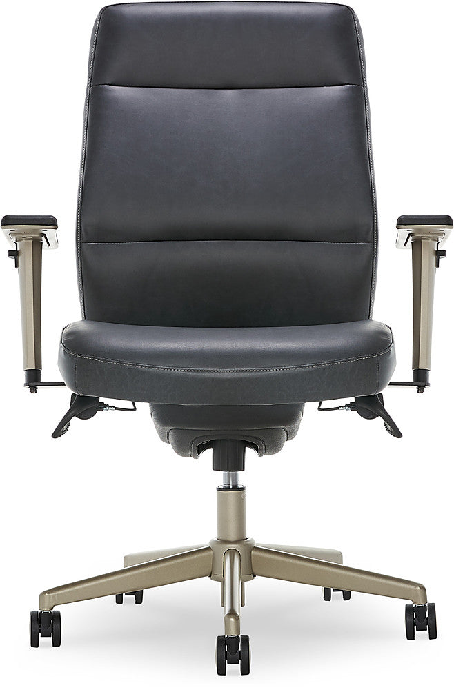 La-Z-Boy - Baylor Modern Bonded Leather Executive Chair - Black - Bonded Leather_7