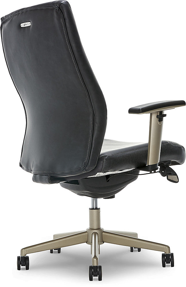 La-Z-Boy - Baylor Modern Bonded Leather Executive Chair - Black - Bonded Leather_6