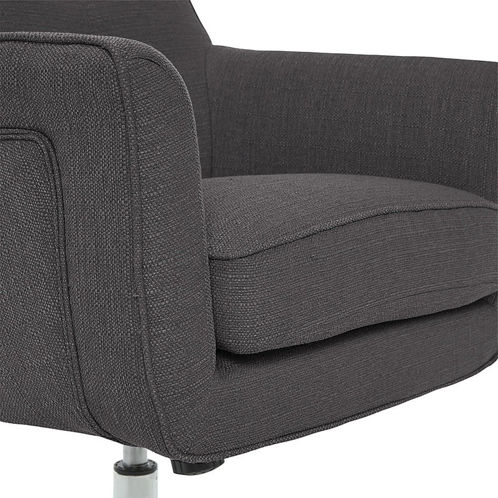 Serta - Ashland Memory Foam & Twill Fabric Home Office Chair - Graphite_6
