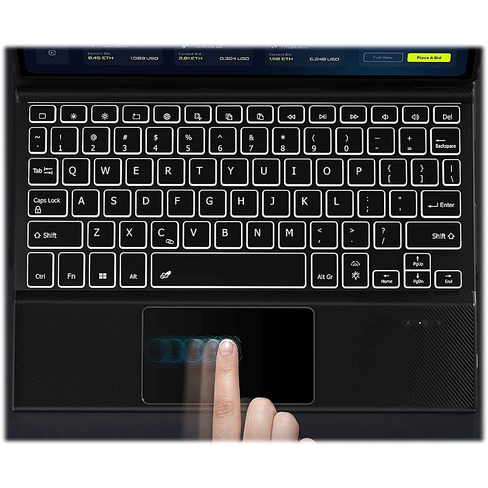 SaharaCase - Keyboard Case for Amazon Fire Max 11 (2023) - Black_2