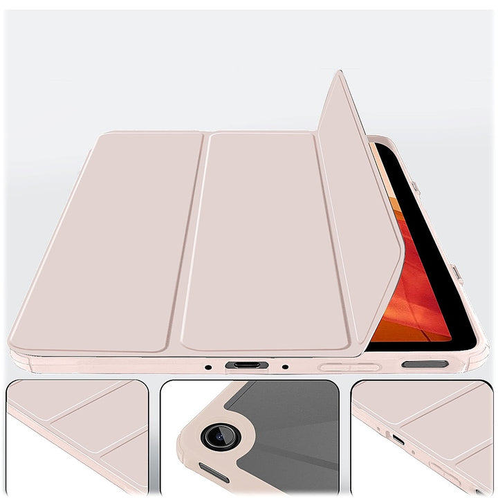SaharaCase - AirShield Tri-Fold Folio Case for Amazon Fire Max 11 (2023) - Blush Pink_1