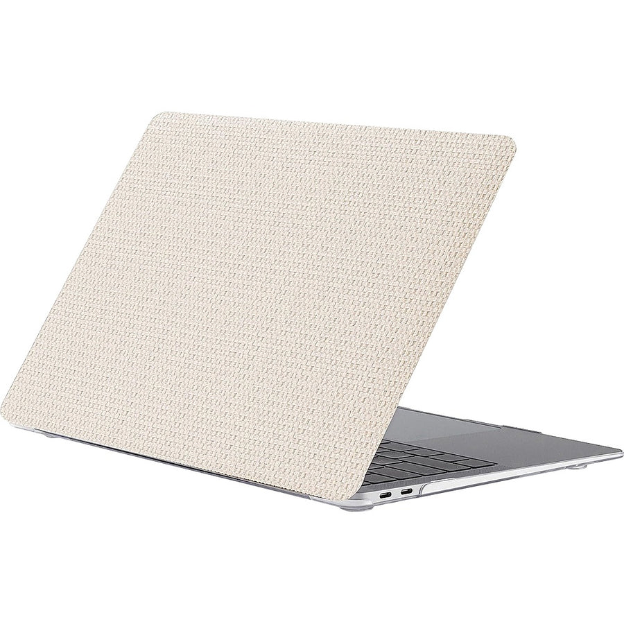 SaharaCase - Woven Laptop Case for Apple MacBook Air 13" M1 Chip Laptops - Beige_0