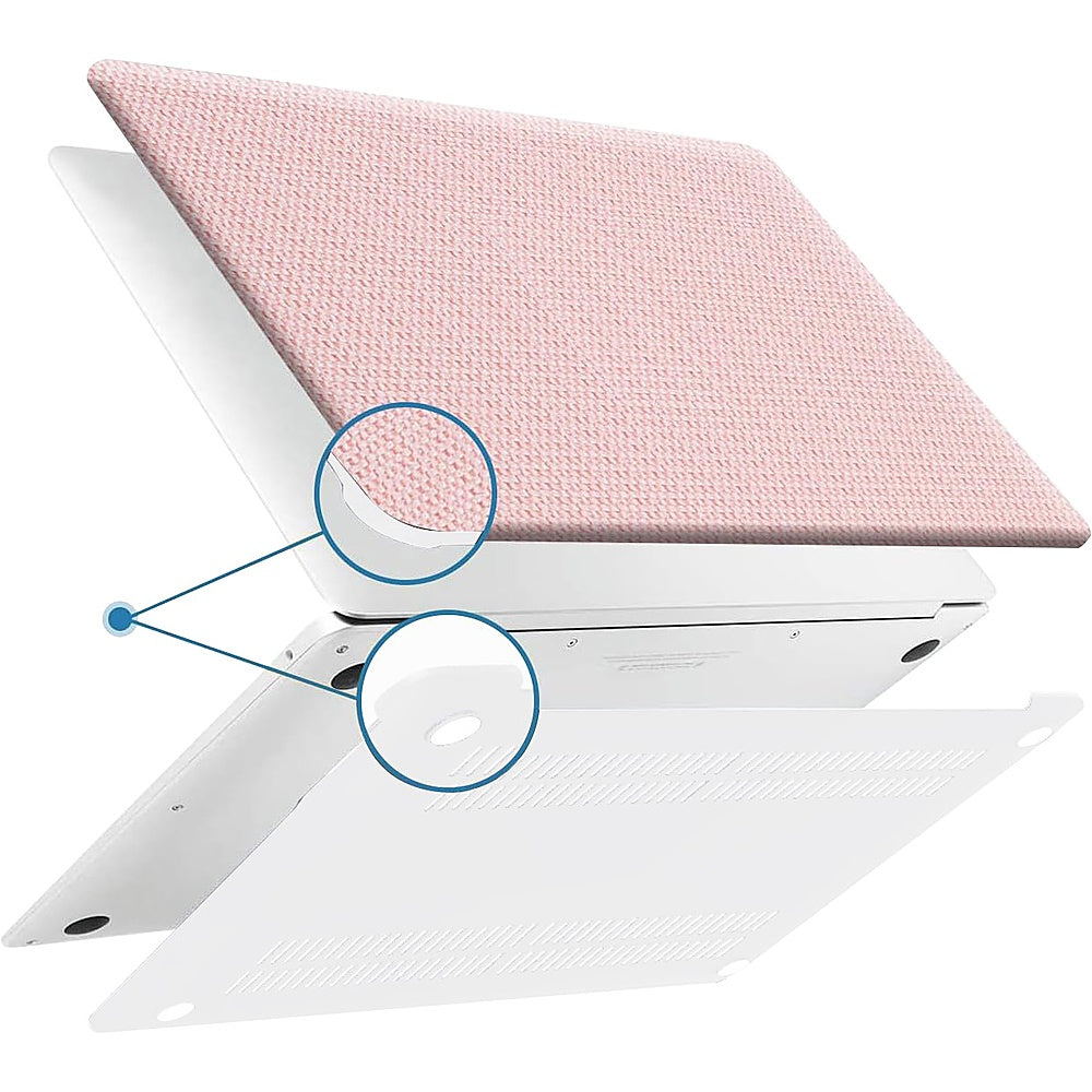 SaharaCase - Woven Laptop Case for Apple MacBook Air 15" M2 Chip Laptops - Pink_4